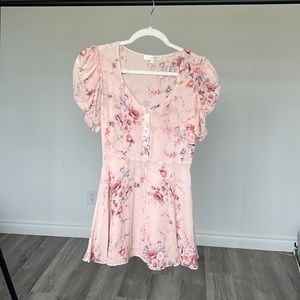 Love Shack Fancy Cora mini dress